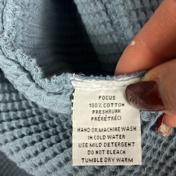 NWT Focus Casual Life sleeveless open front pockets textured cardigan Sz M - Picture 6 of 9